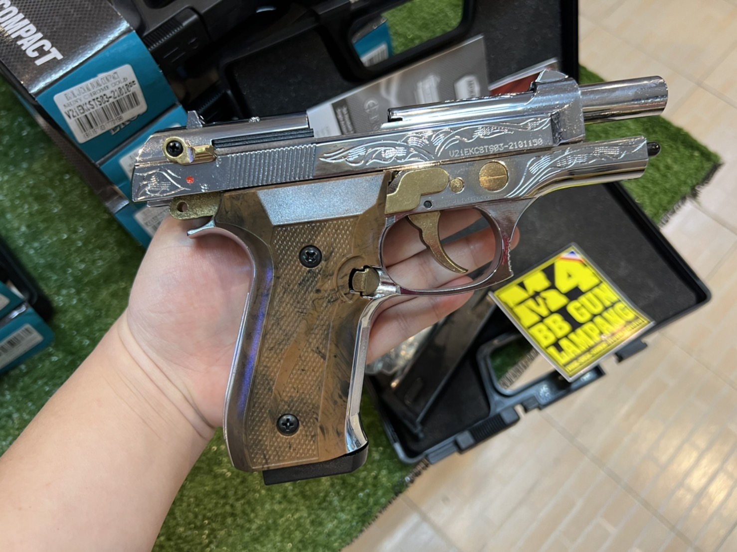 EKOL Jackal Dual Compact เงินเงา-ลายไทย-ไกรทอง