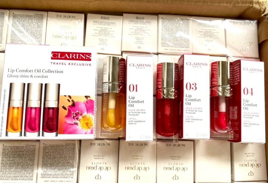 ลิปออยล์ Clarins Lip Comfort Oil Collection Travel Exclusive Set