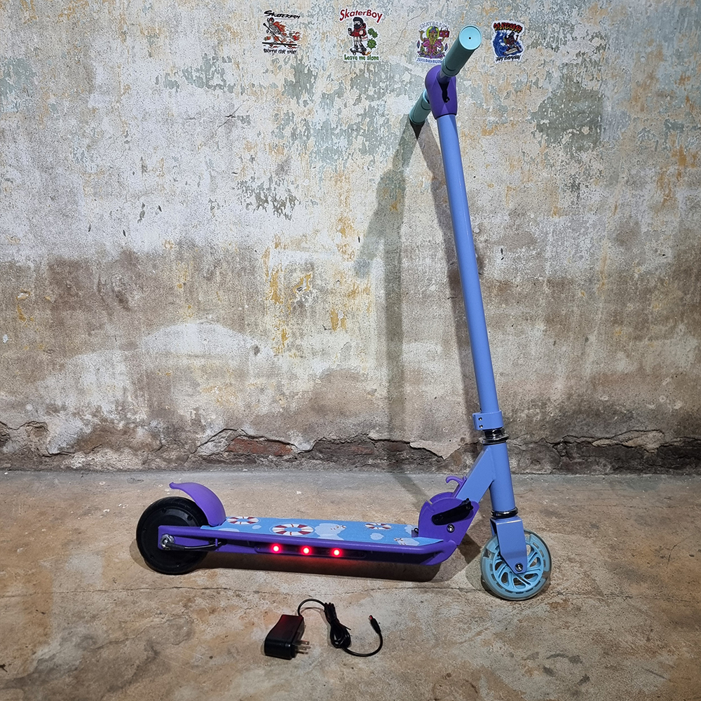 [0601] สกู็ตเตอร์ไฟฟ้า รุ่น KID scoot ล้อ4Inch เร็ว7km/h ระยะ5km