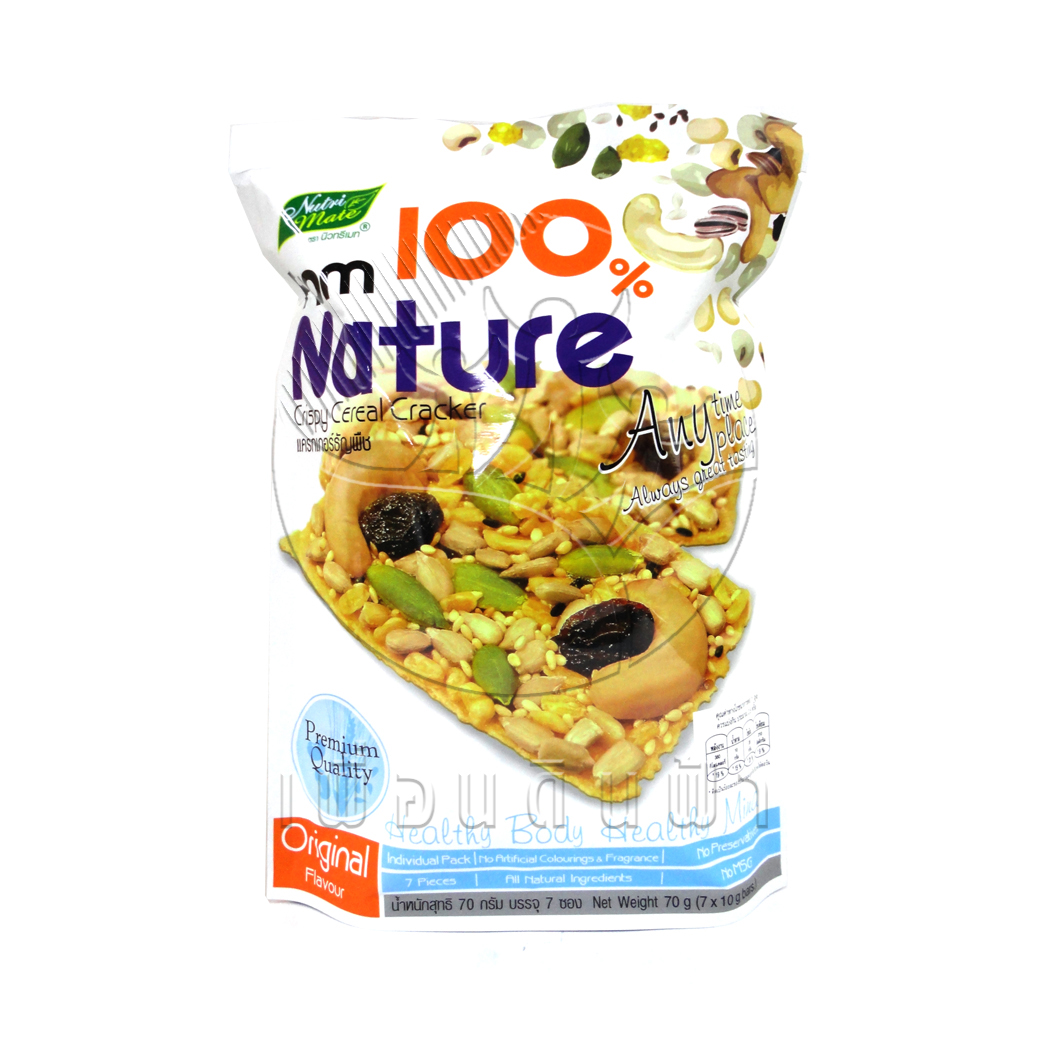 801 [นิวทรีเมท] แครกเกอร์ธัญพืช 70 กรัม