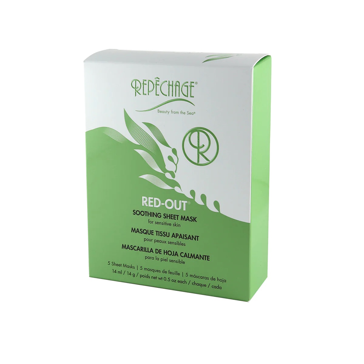 Repêchage® Red-Out® Soothing Sheet Mask 5 sheet masks (5x 14ml) 0 กก.