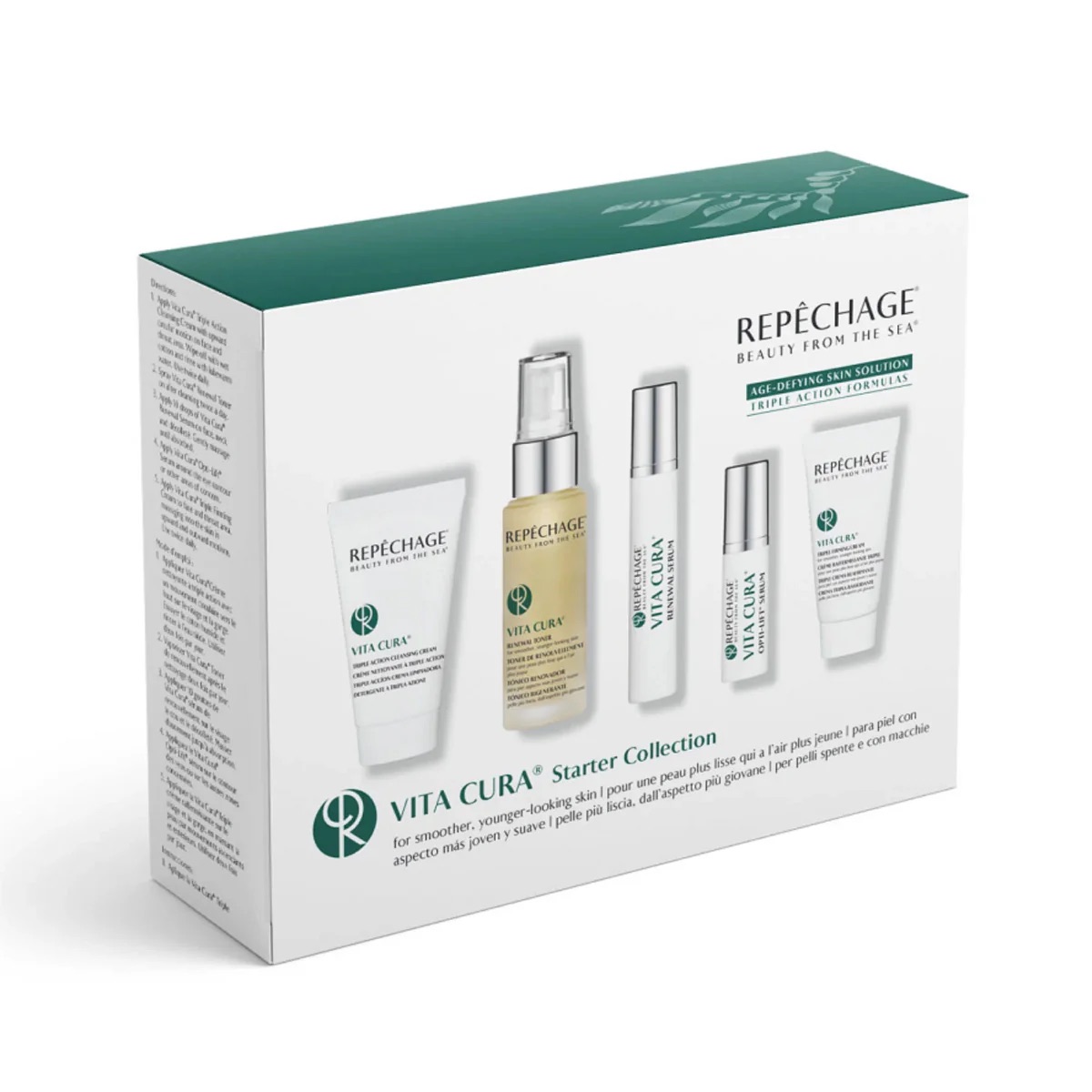 Repechage Vita Cura Starter Collection เซ็ททดลองต่อต้านริ้วรอย ผิวแห้ง ให้ผิวดูอ่อนกว่าวัย 0 กก.