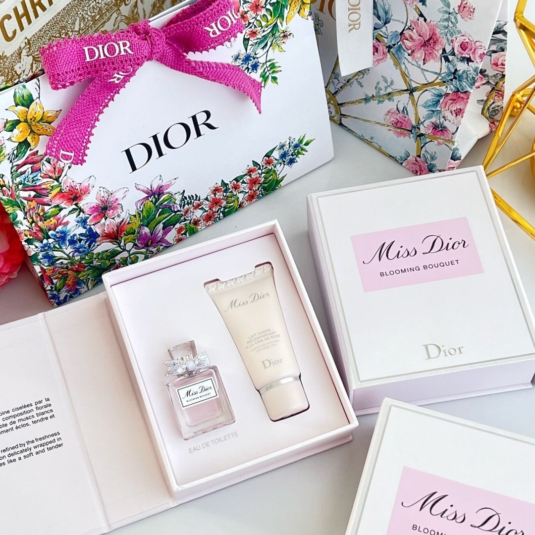 Dior Miss Dior Blooming Bouquet EDT Mini Gif Set โบว์ผ้า