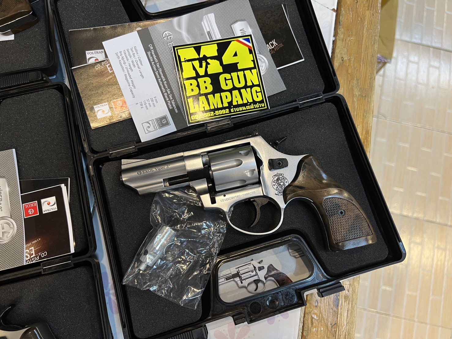 EKOL VIPER 3” บรอนซ์เงิน