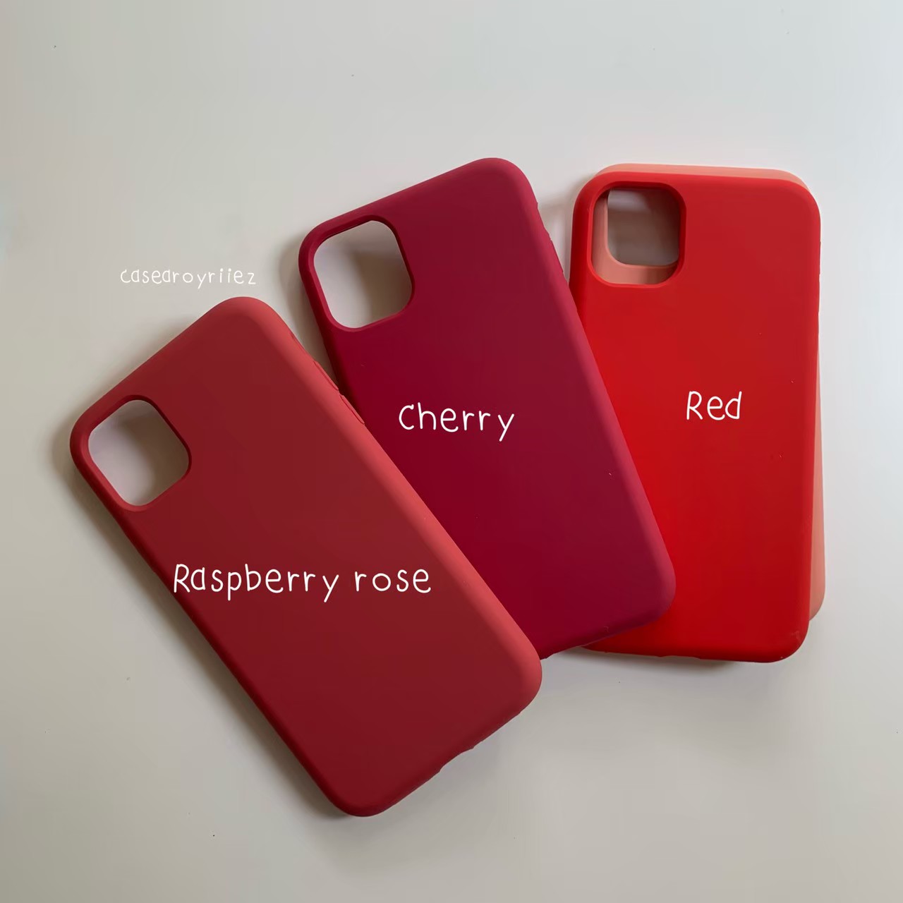 Silicone Case (red colors) ** สำรองสี 1 สีกันหมด **