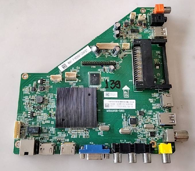 อันที่ 139 PHILIPS 43PFT6100S ซีสเตร็ม MSD6A628-T8E3 ดีเทสแล้ว