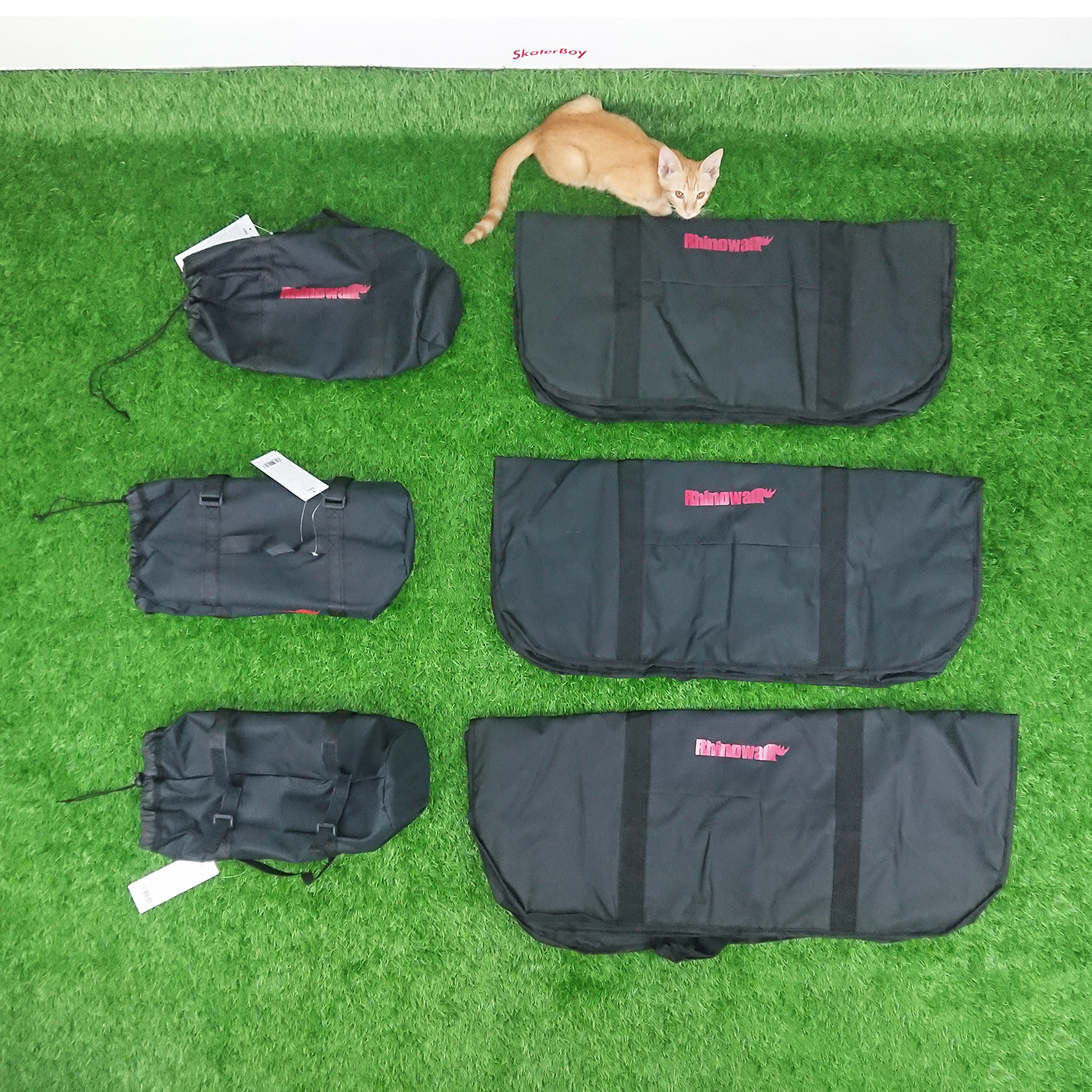 [0901] กระเป๋าจักรยานพับ 3ขนาด สำหรับล้อ 14-20นิ้ว สะพายขึ้นรถไฟฟ้า ถุงเก็บง่าย ผ้าหนา Folding bike bag