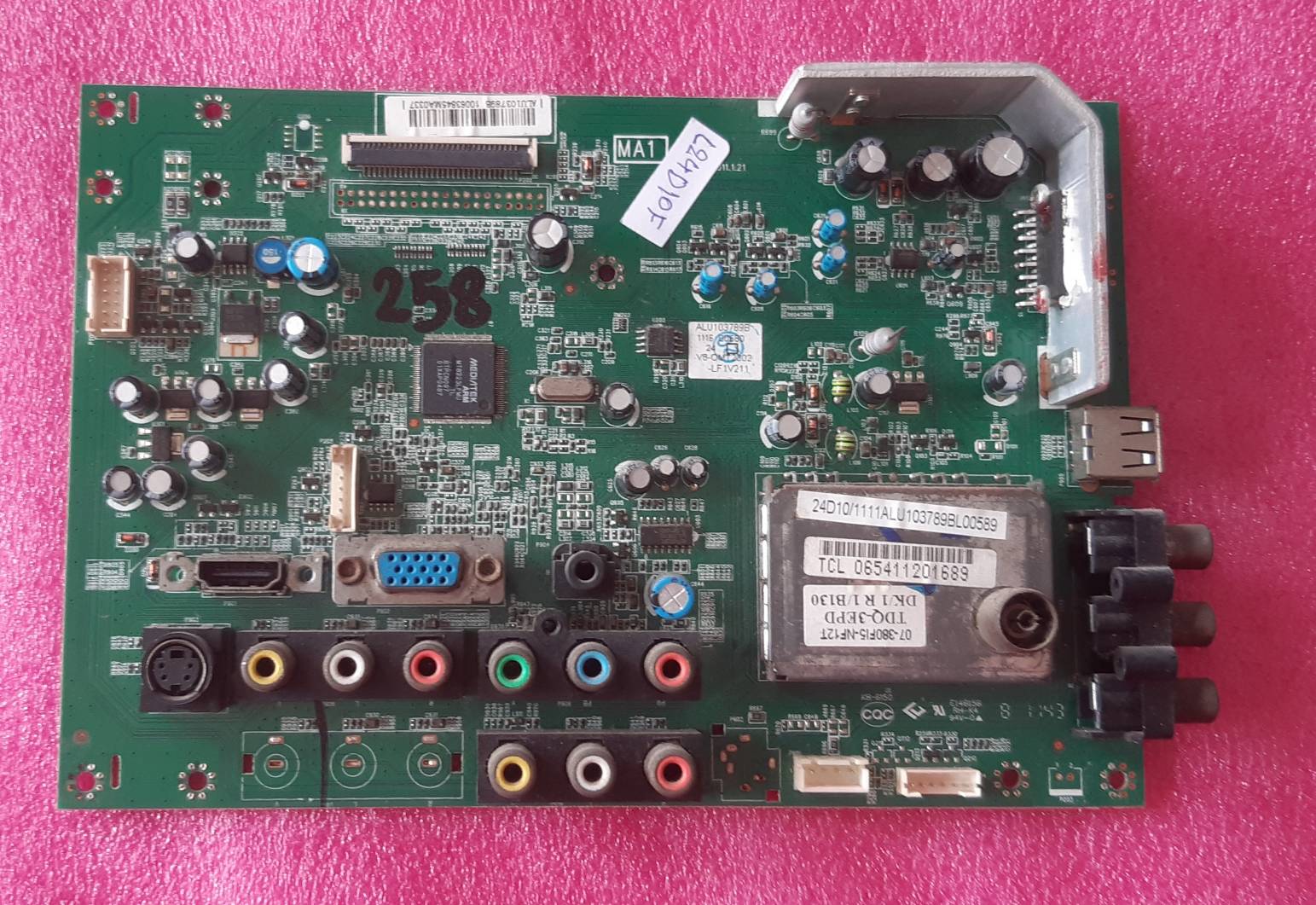 อันที่ 258 TCL L24D10F ซีสเตร็ม MA1 40-MT8223-MAJ2XG ดีเทสแล้ว