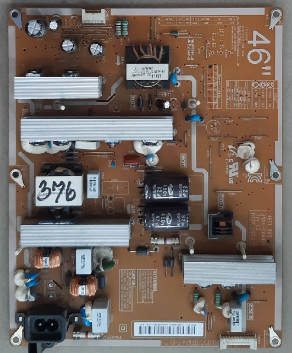อันที่ 376 Samsung LA46D550K7R ซัฟฟลาย BN44-00441A ดีเทสแล้ว
