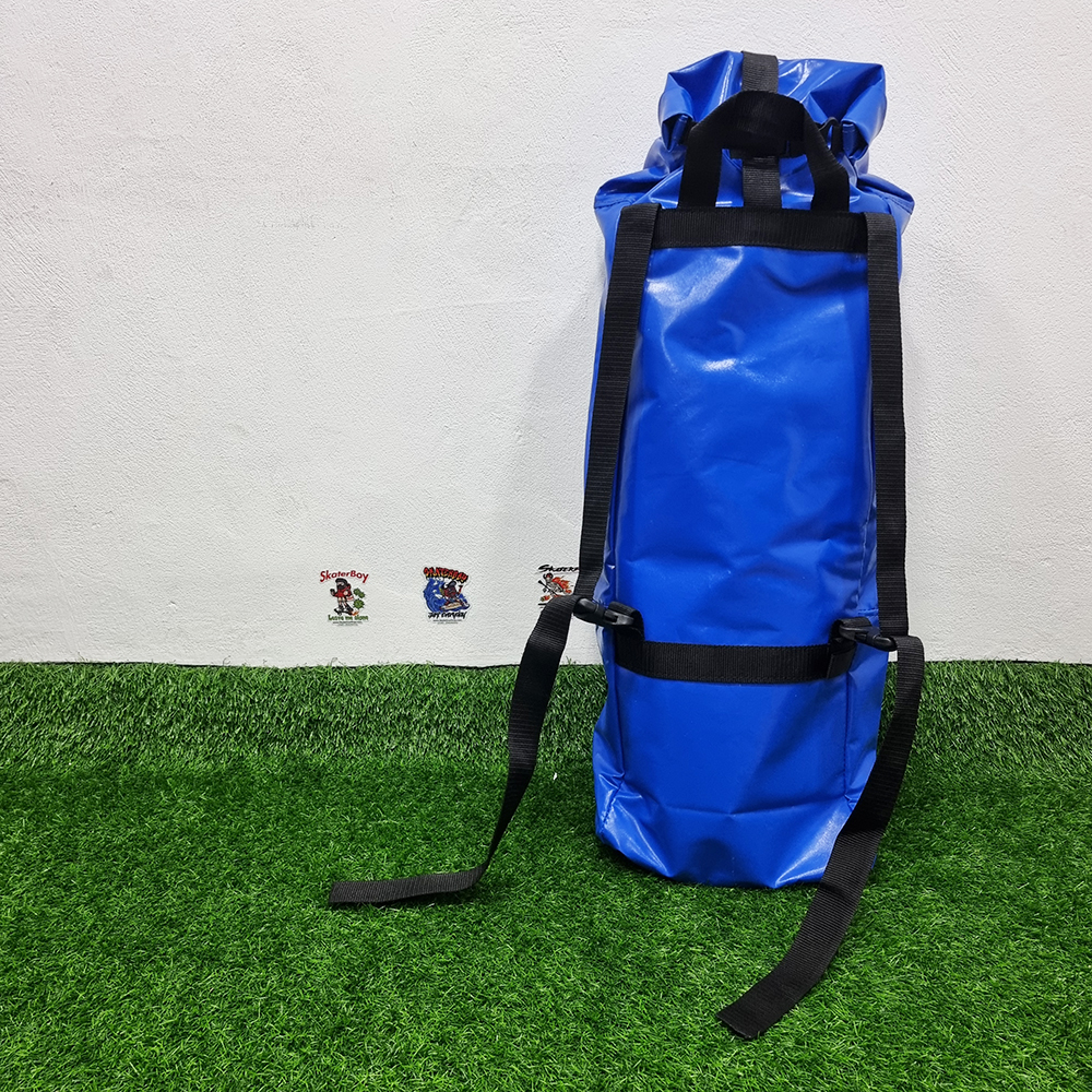 [0319] กระเป๋าสะพายหลัง ใสโชลายบอร์ด Surf skate 32" [ThaiHandMade] กันน้ำ พับเก็บง่าย