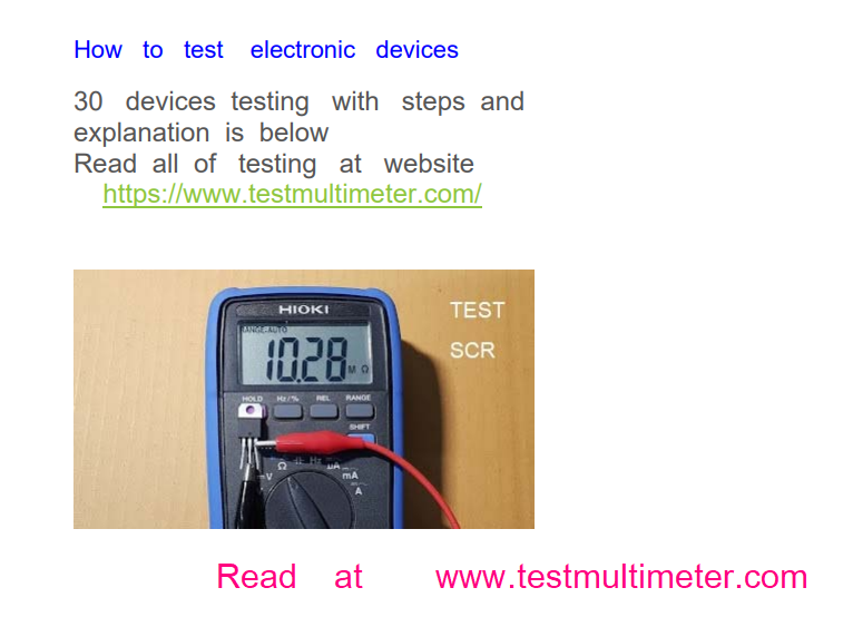 testing electronic components