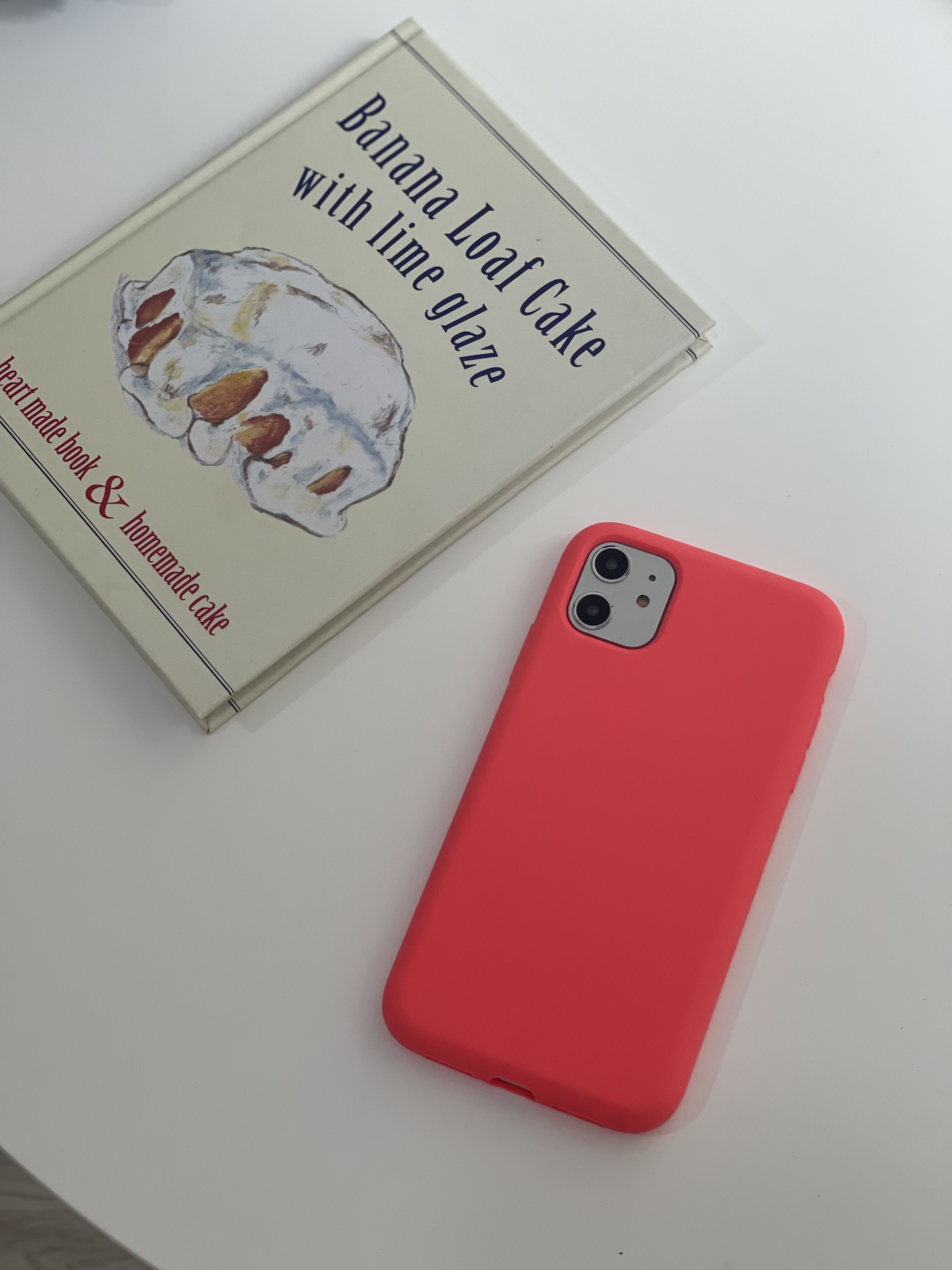 Silicone Case (coral colors)