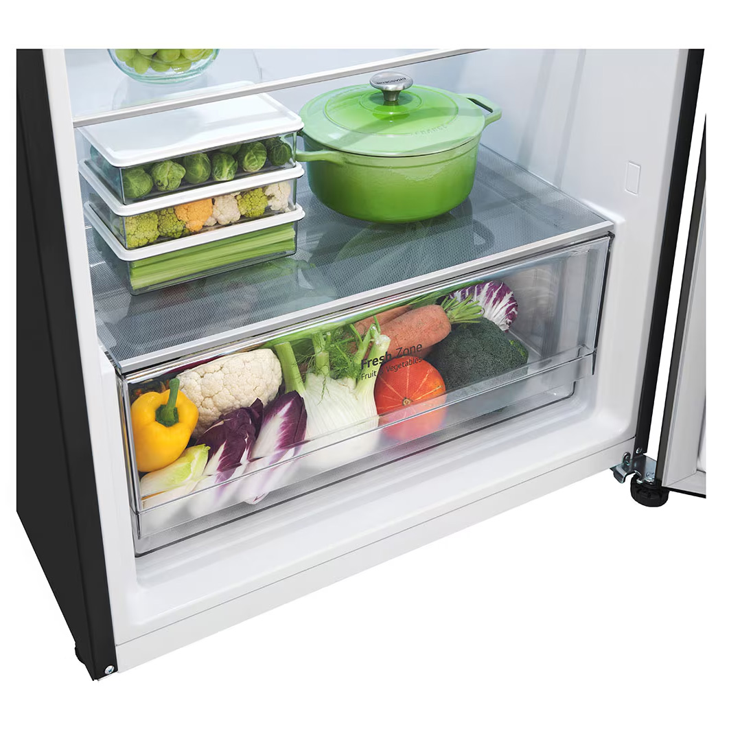 ตู้เย็น 2 ประตู LG รุ่น GN-F372PXAK 13.2 คิว สีดำ Smart Inverter (ชลบุรีส่งฟรี)