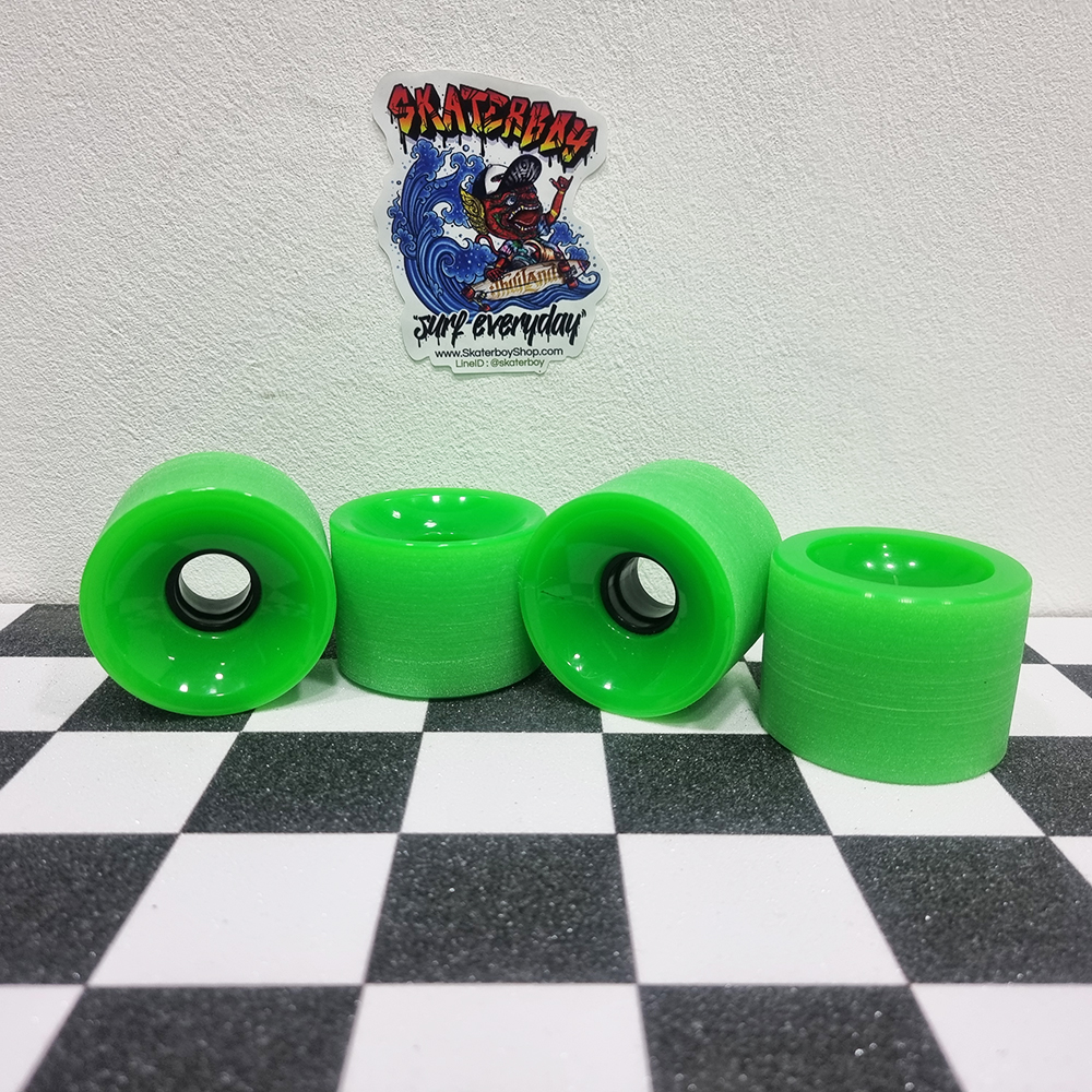 [0317][ลด50%] ล้อสเก็ตบอร์ด 70x50mm 80A เปิดหน้ายาง สแน็ปง่าย