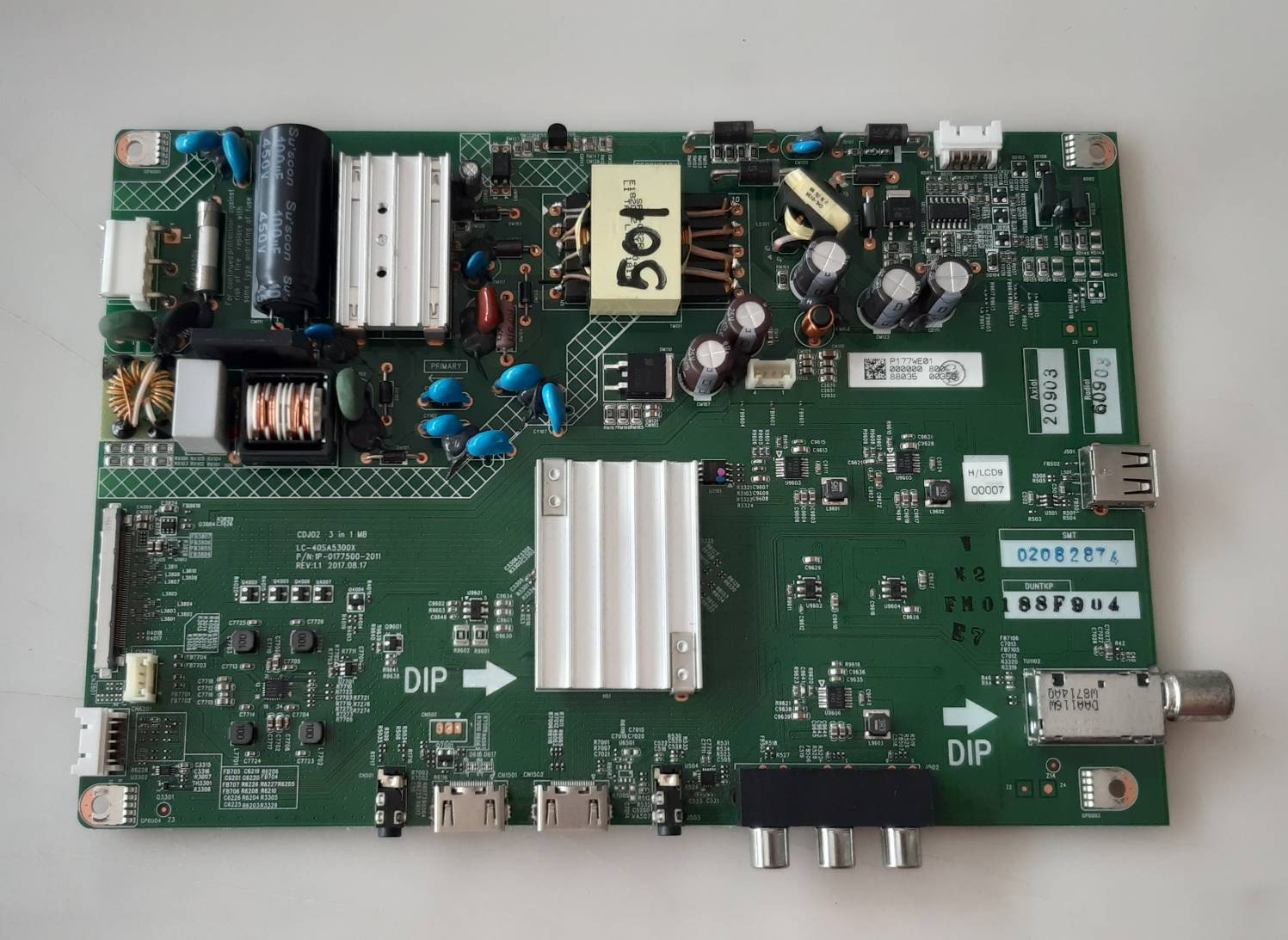 อันที่ 501 SHARP LC-40SA5300X ซีสเตร็ม LC-40SA5300X ดีเทสแล้ว