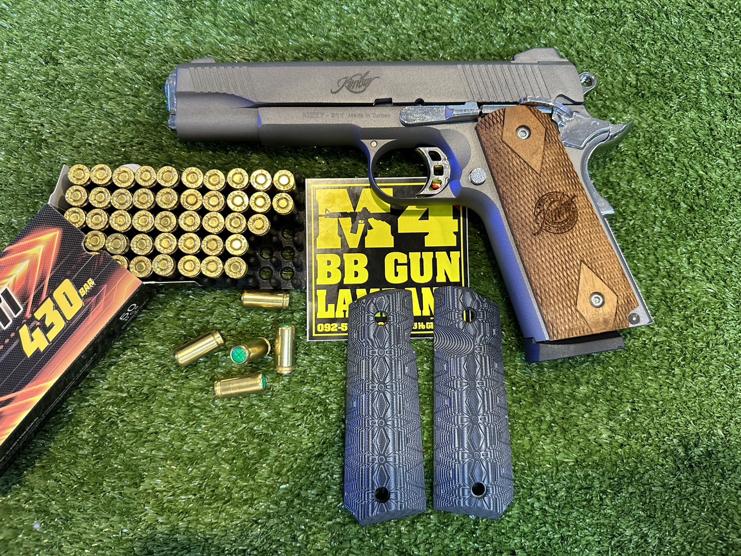 KUZEY M1911 ลาย KIMBER ลำกล้อง 5" สีสโมค