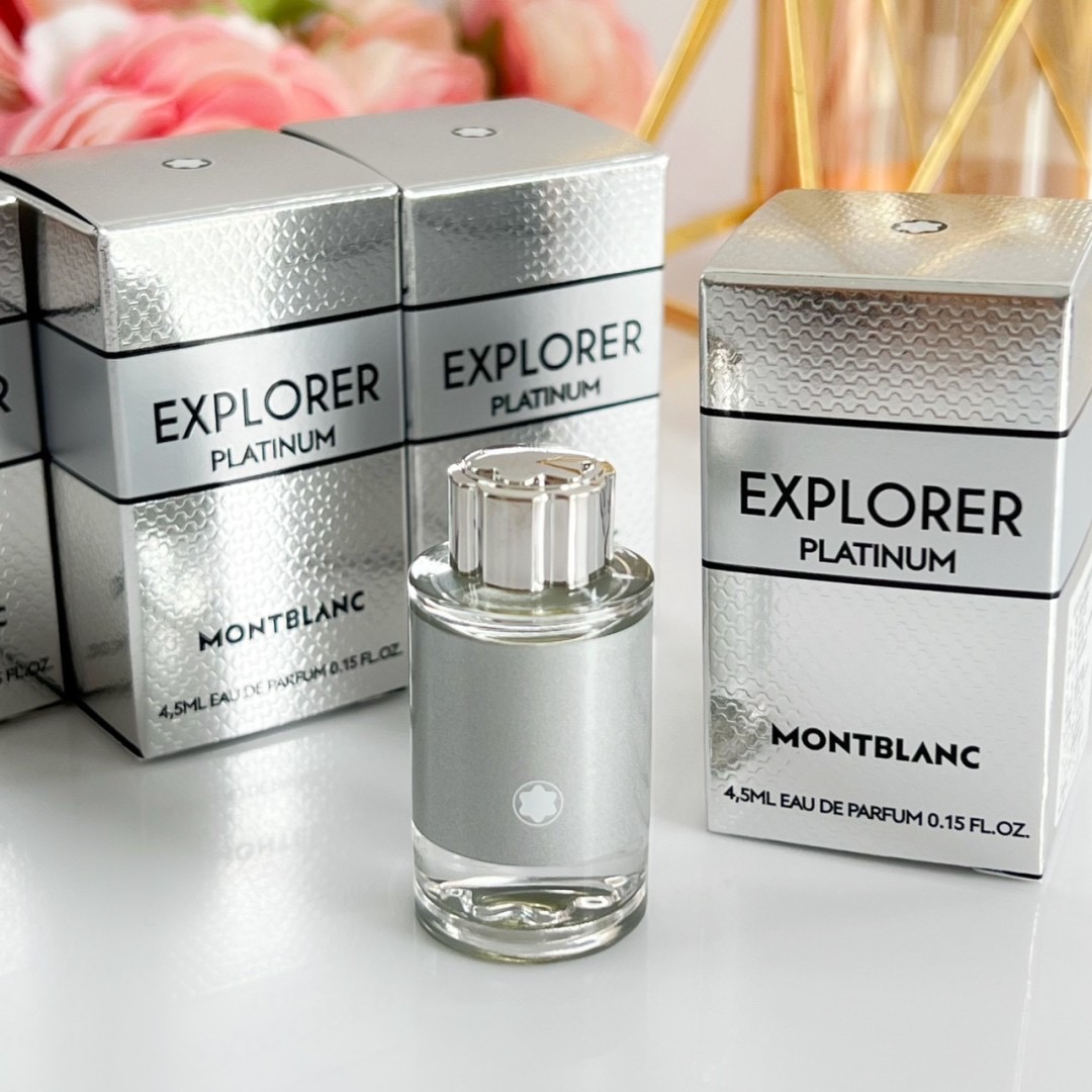 Mont Blanc Explorer Platinum EDP ขนาดทดลอง 4.5ml หัวแต้ม