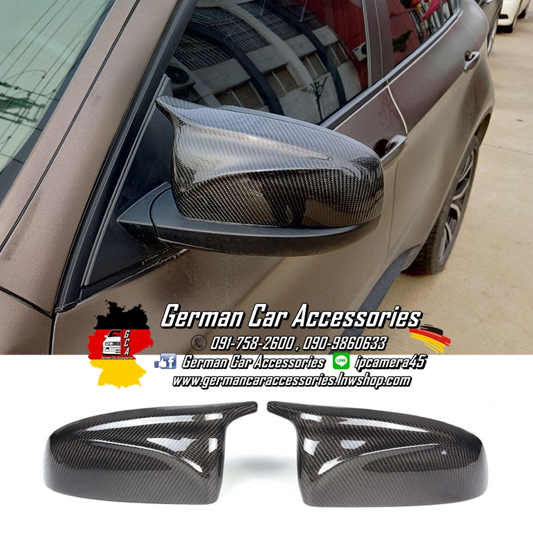 กรอบกระจก Carbon BMW X5 E70 ทรงM (แบบเปลี่ยน)