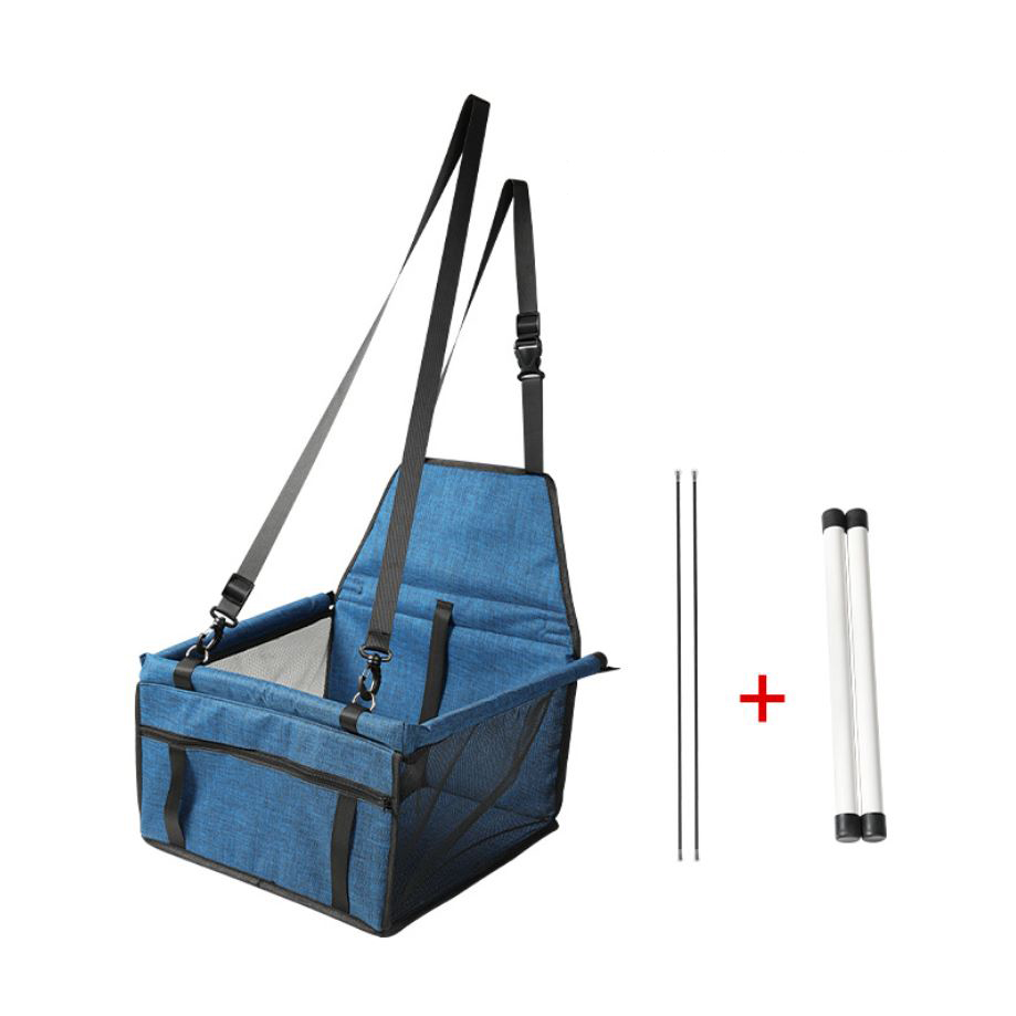 [1100] Pet car seat เบาะนั้งบนรถสำหรับ สุนัข แมว กันขนร่วง รอยข่วย รถเปื้อน