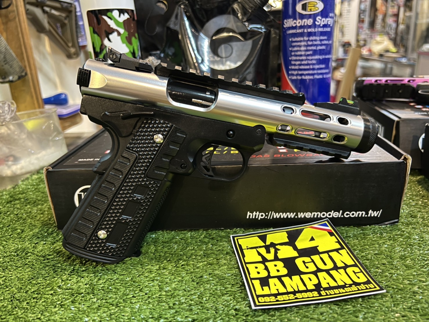 We Galaxy 1911 Sereis GBB – สีเงิน