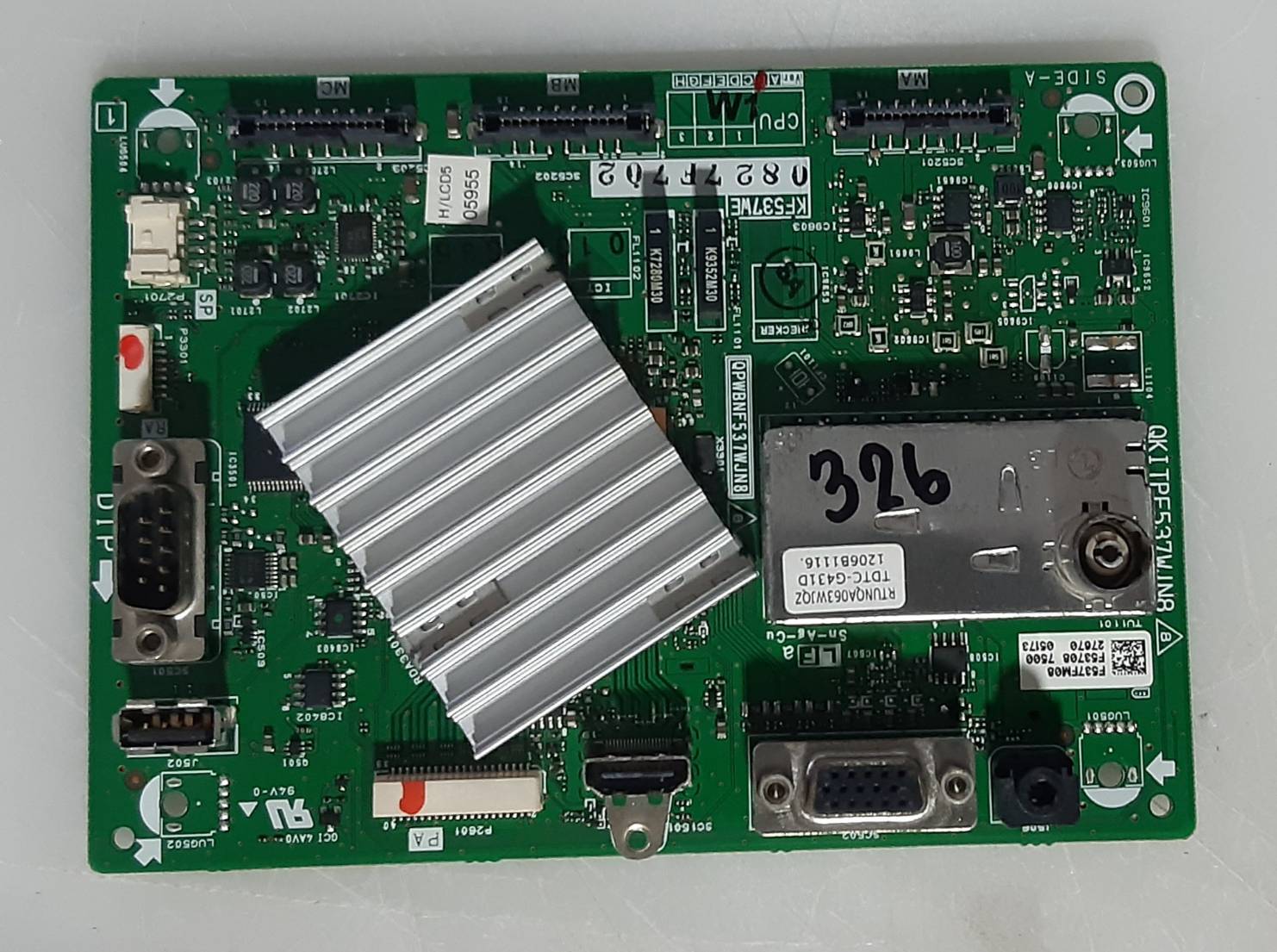อันที่ 326 SHARP LC-32M300M ซีสเตร็ม QKITPF537WJN8 QPWBNF537WJN8 ดีเทสแล้ว