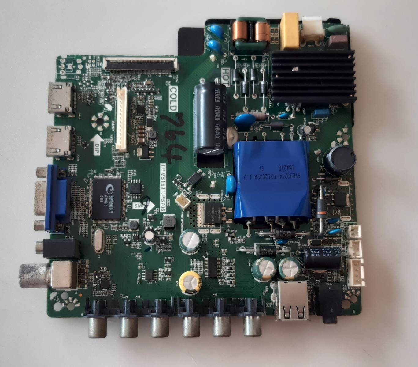 อันที่ 764 PANAVOX AN-LT3225 ซีสเตร็ม TP.VST59T.PB706 ดีเทสแล้ว