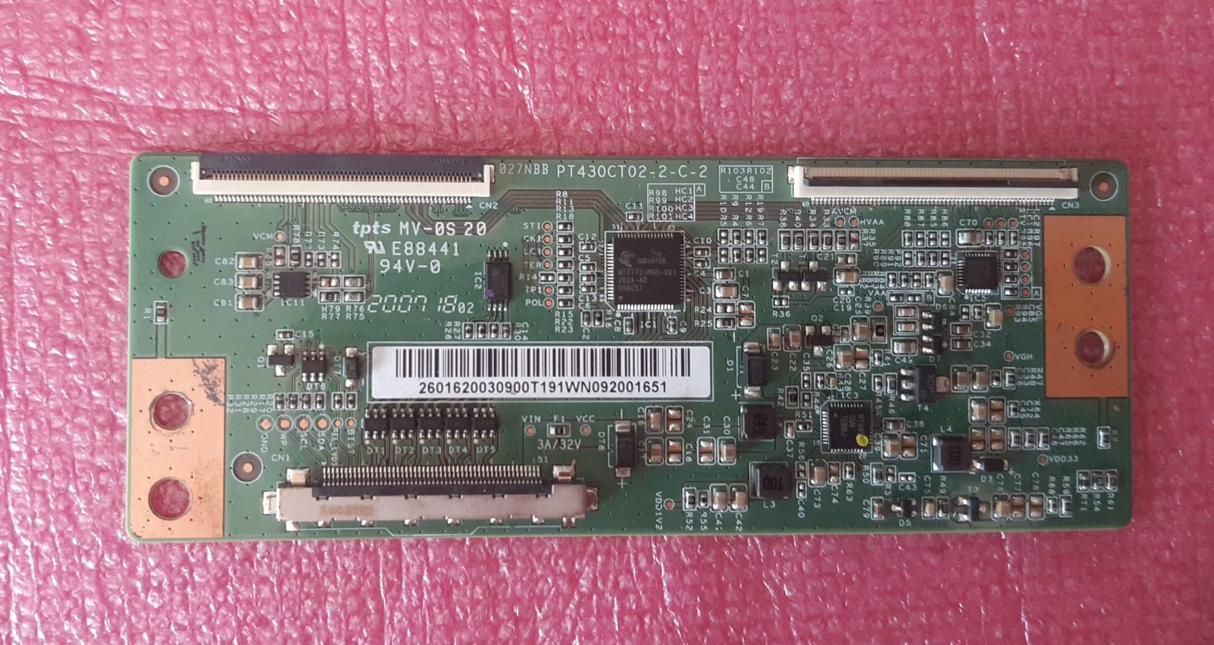 อันที่ 148 LG 43LM5500PTA ทีคอน PT430CT02-2-C-2 ดี