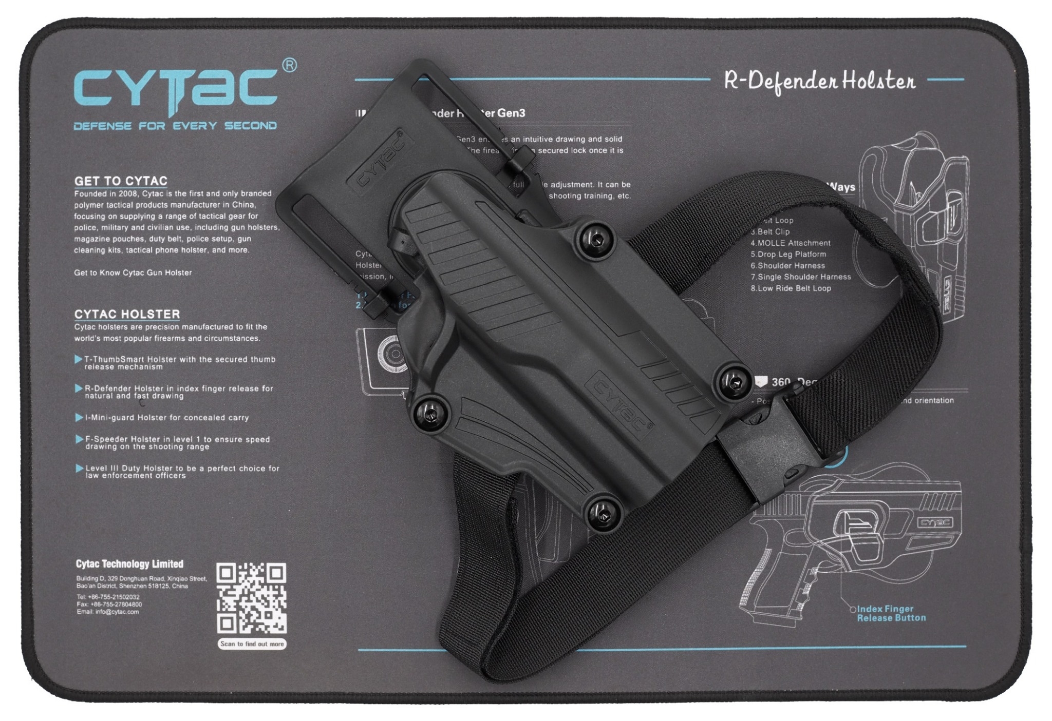 ซอง Megafit ปลดนิ้วโป้ง + เพลทลดต่ำ Cytac (K01050)