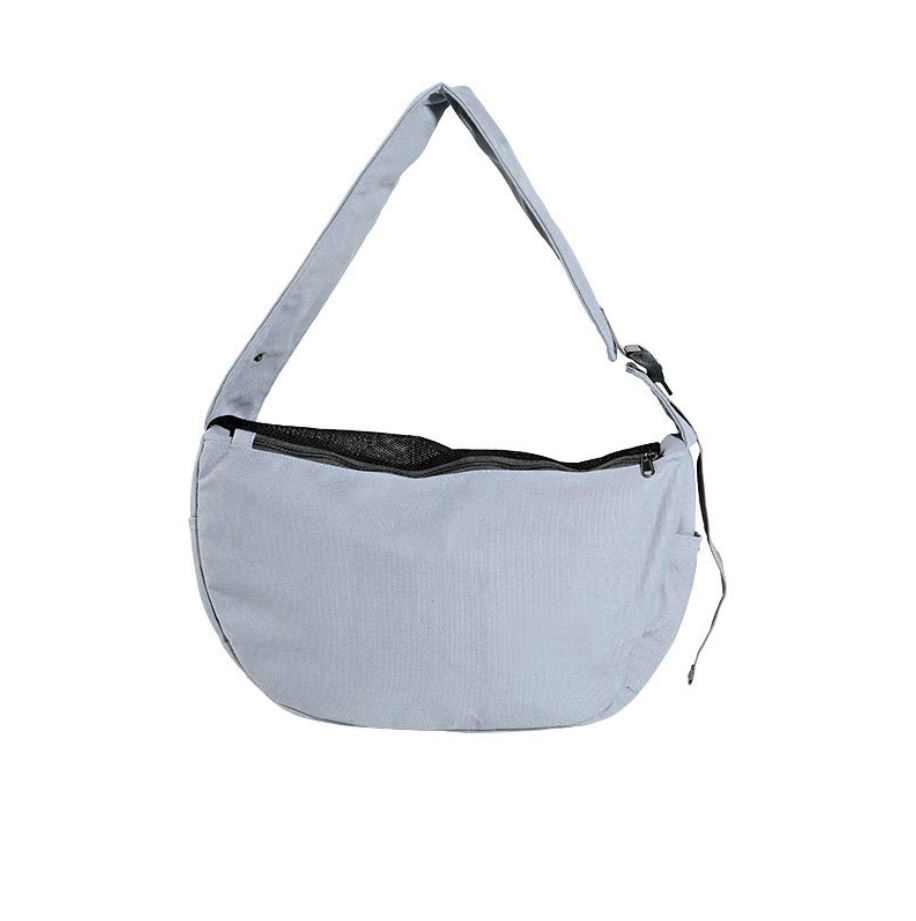 [1100] กระเป๋าสัตว์สุนัข แมว สะพายข้าง ระบายอากาศด้านบน