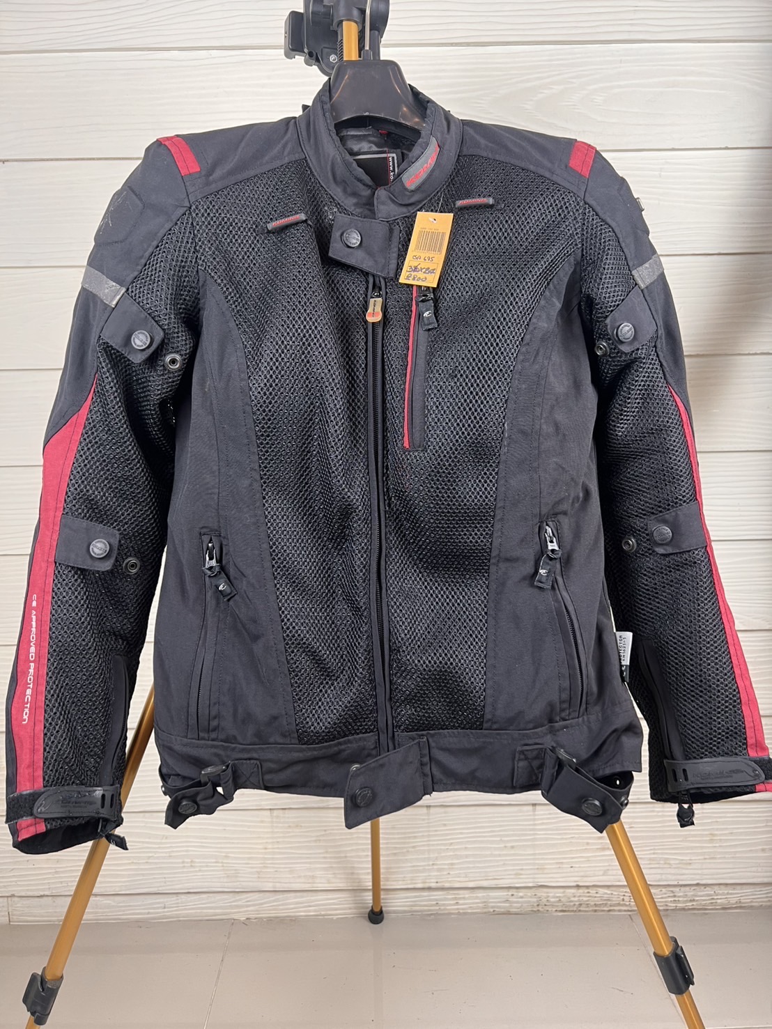 เสื้อขี่มอเตอร์ไซด์( มือสอง) CSA 675 : อก 36" ยาว 24" (XS) KOMINE