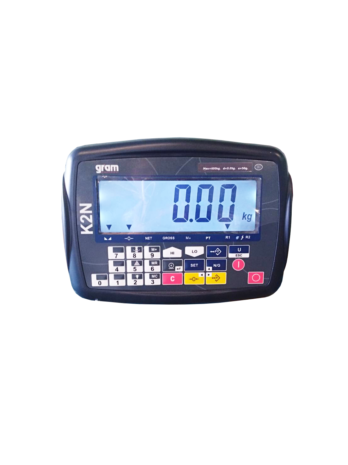 เครื่องชั่งตั้งพื้น รุ่น K2N แบบมีล้อ เหมาะกับงานชั่ง ที่ต้องมีย้ายสถานที่ในการชั่งบ่อย พิกัด 600 กิโลกรัม อ่านละเอียด 0.05 กิโลกรัม