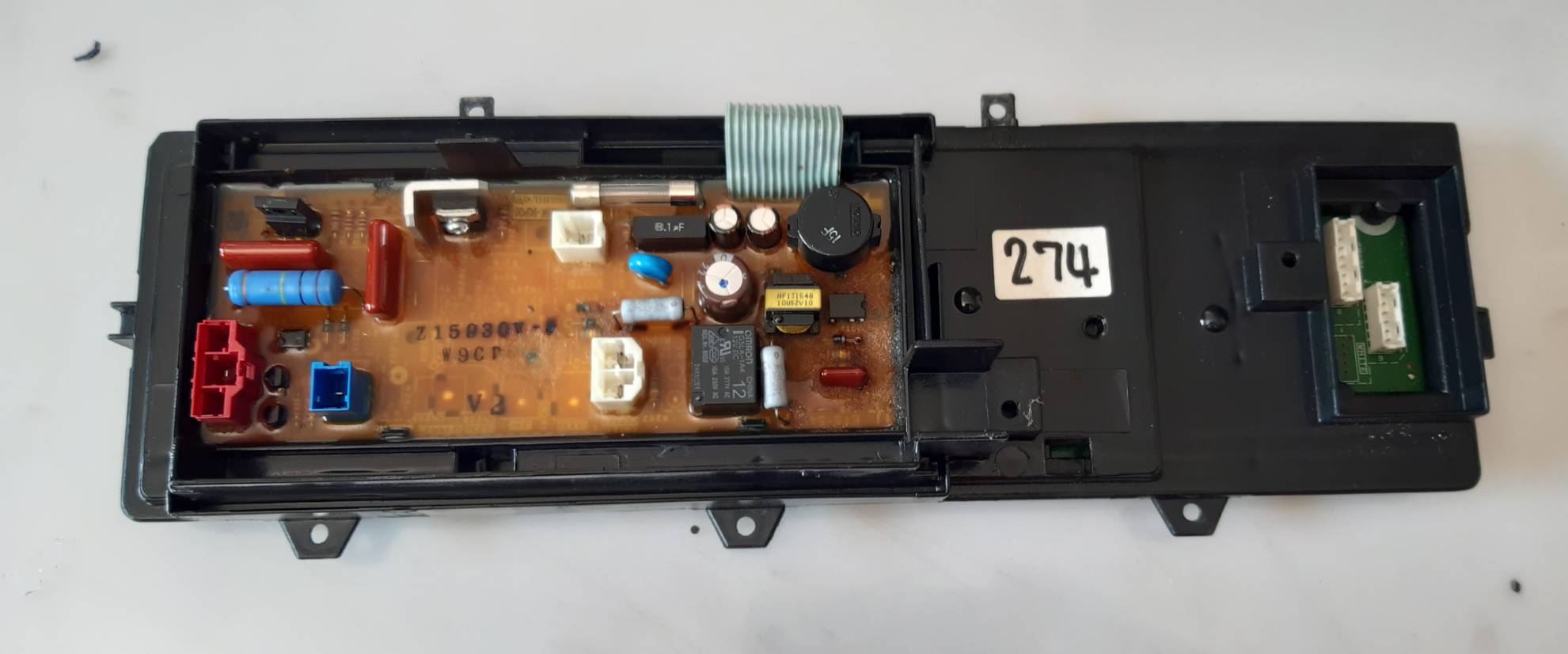 อันที่ 274 บอร์ดถอดเครื่องซักผ้า Panasonic NA-F115A1 W2431-8XT00 ETS-546 ดีเทสแล้ว