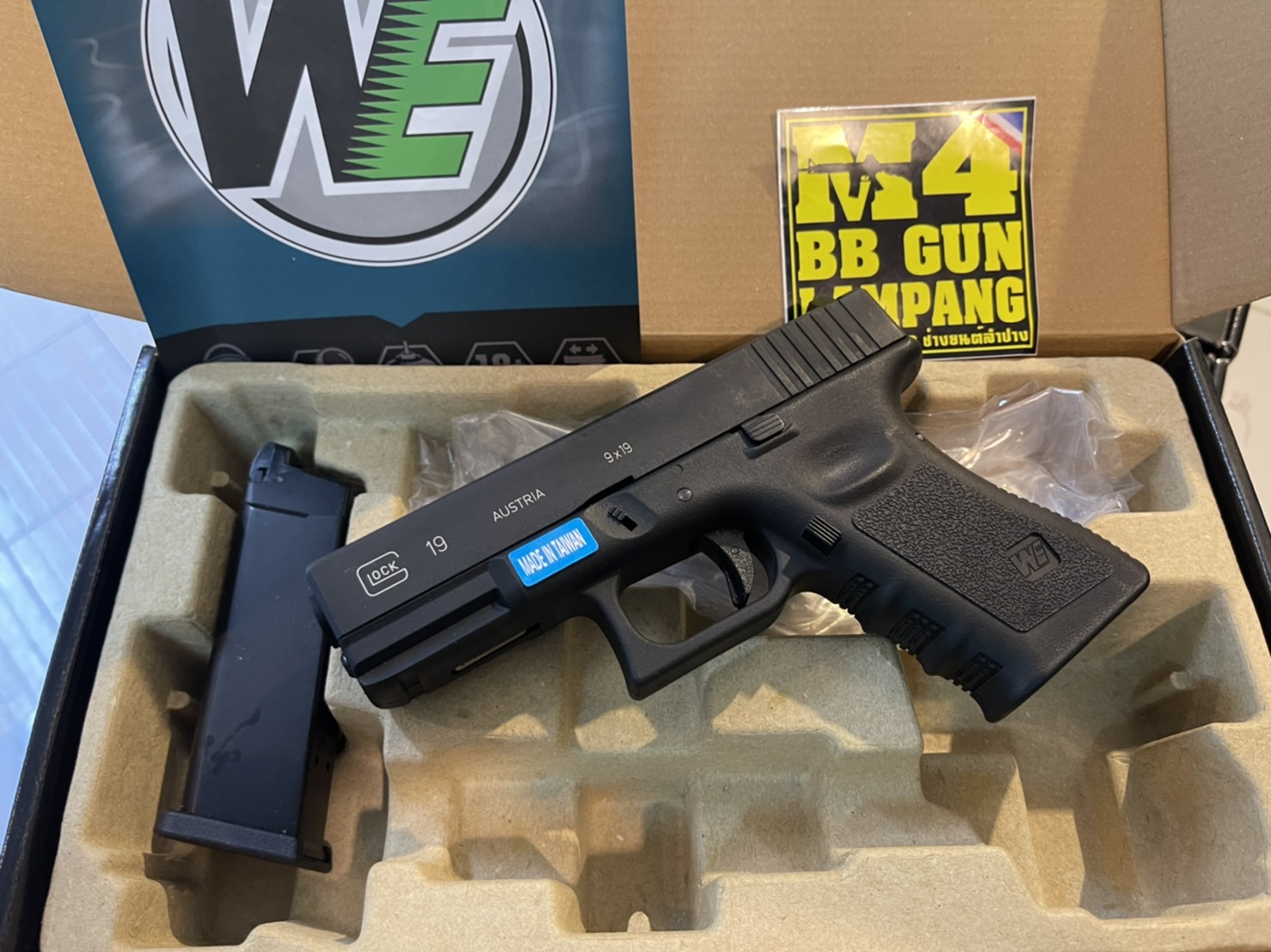 WE Glock19 Gen3 – สีดำ