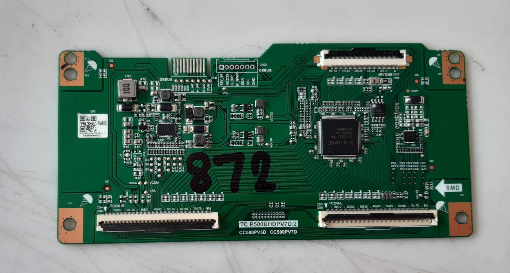 อันที่ 872 ACONATIC 50US200AN ทีคอน TC.P500UHDPV7D.2 CC500PV5D ดีเทสแล้ว