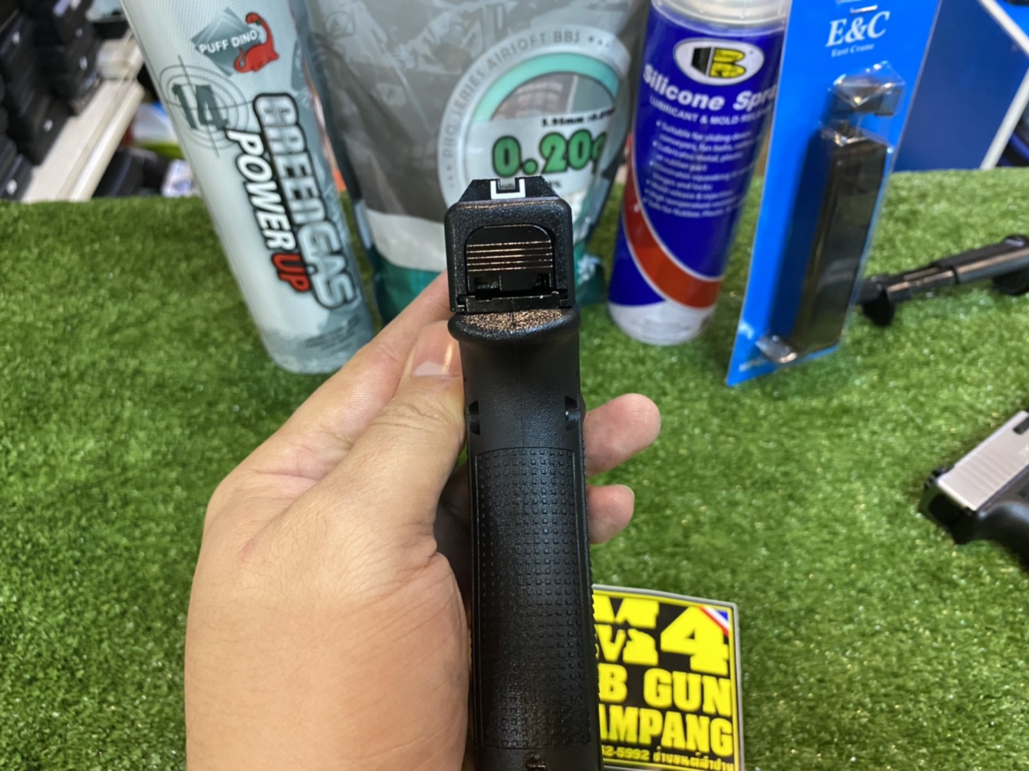 WE G17 Glock 17 Gen4 - สีดำ