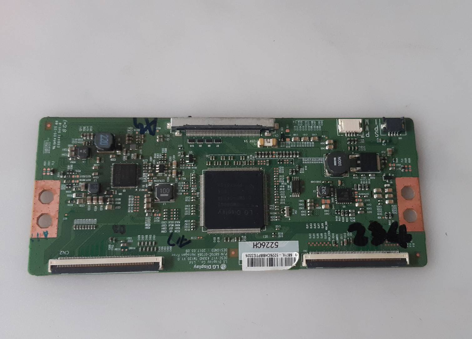 อันที 234 TOSHIBA 55U7650VT ทีคอน 6870C-0738A ดีเทสแล้ว