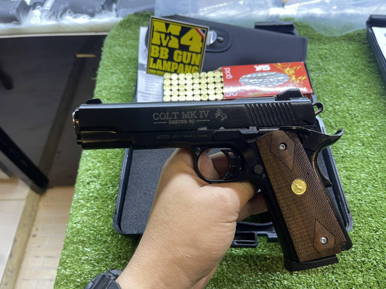 KUZEY M1911 ลาย Series 80 ลำกล้อง 5" ดำ