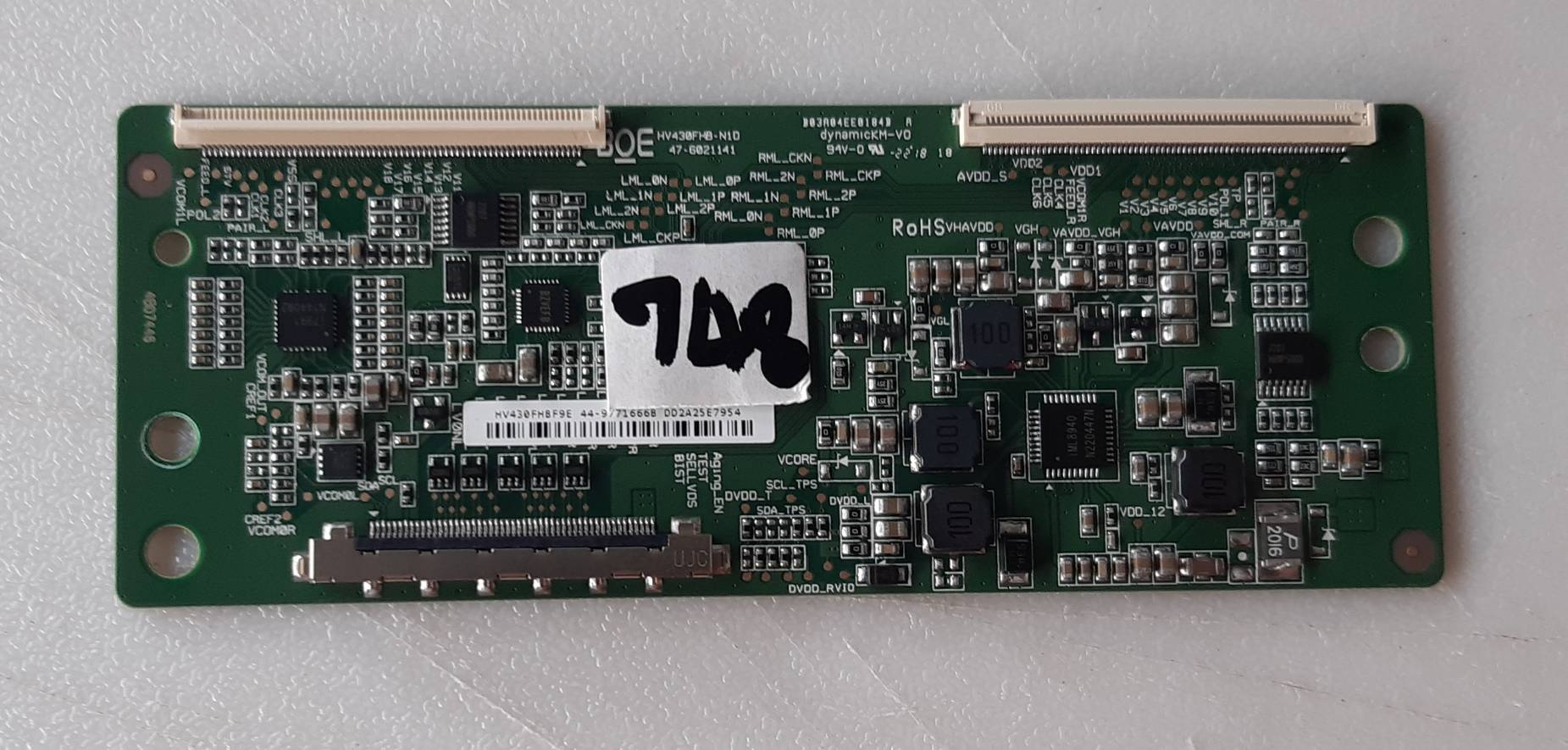 อันที่ 748 LG 43LM5500PTA ทีคอน BOE 47-6021141 ดีของใหม่จอแตก