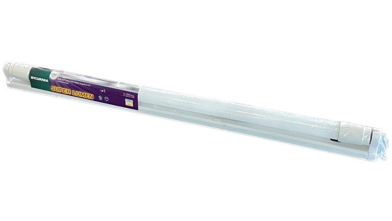 ชุดรางไฟพร้อมหลอดแอลอีดี SLIM SET LED III 9W 6500K SingleEnd HO