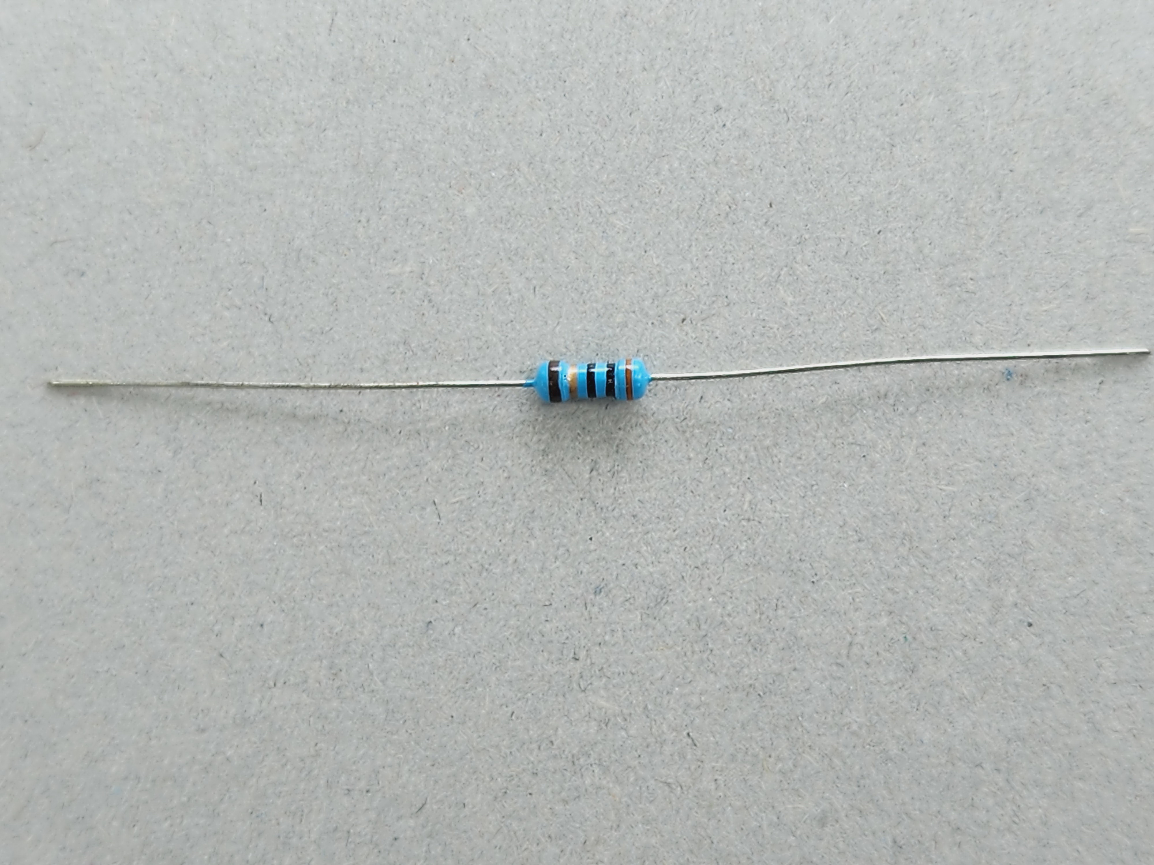 รูปตัวต้านทานชนิดฟิล์มโลหะ R1 และ สัญลักษณ์ตัวต้านทาน การอ่านค่าตัวต้านทาน อ่านค่าสีตัวต้านทาน