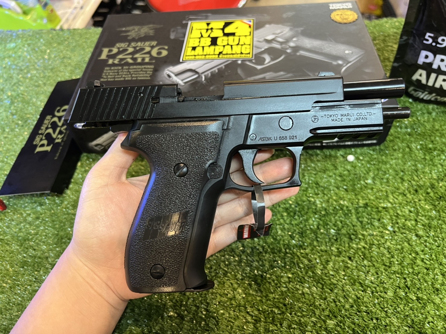 TOKYO MARUI P226 SIG SAUER RAIL ASGK