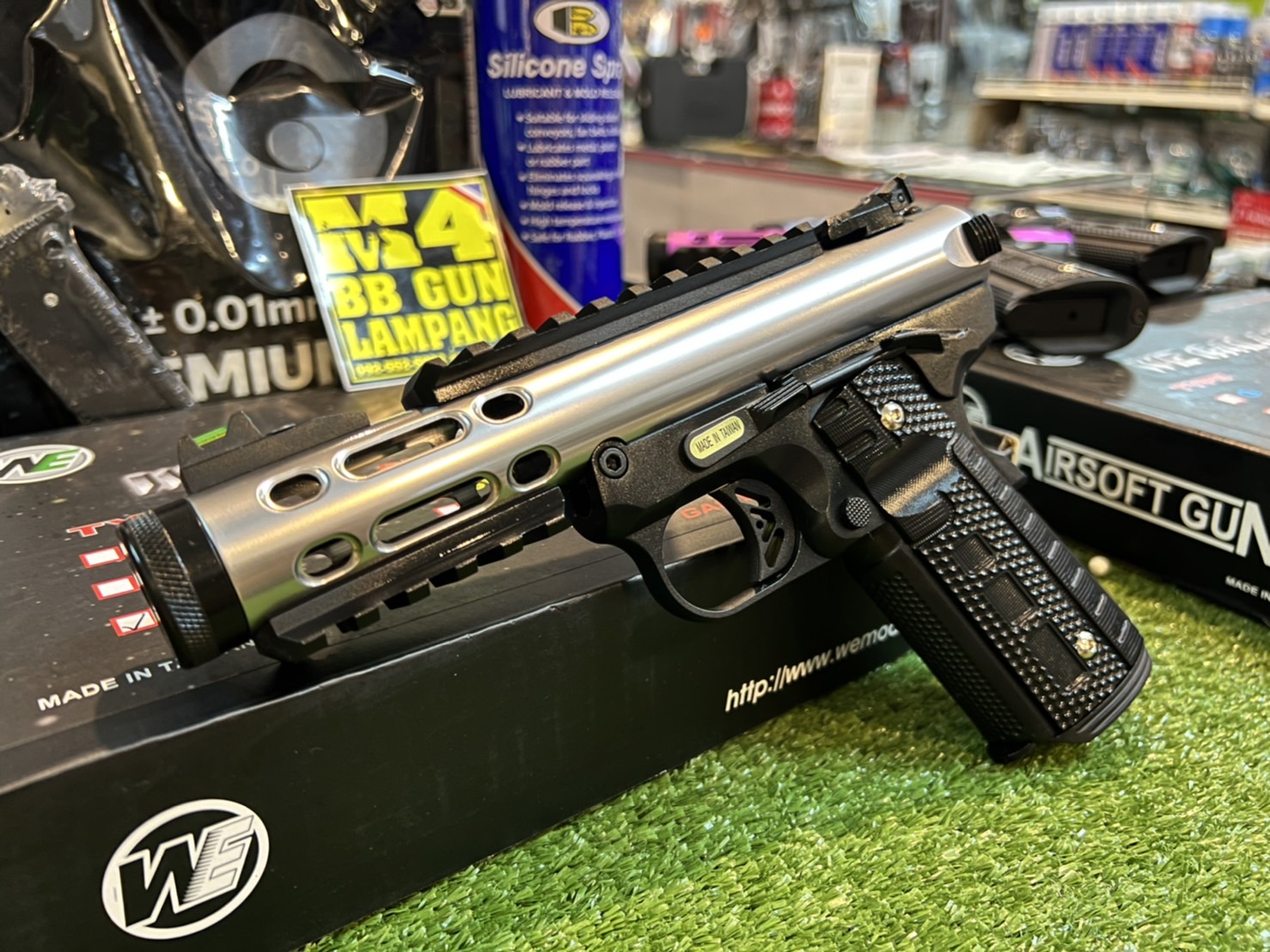 We Galaxy 1911 Sereis GBB – สีเงิน