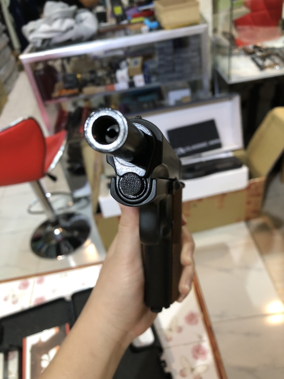 AKSA COLT 1911 ลาย 100 ปี สีดำ