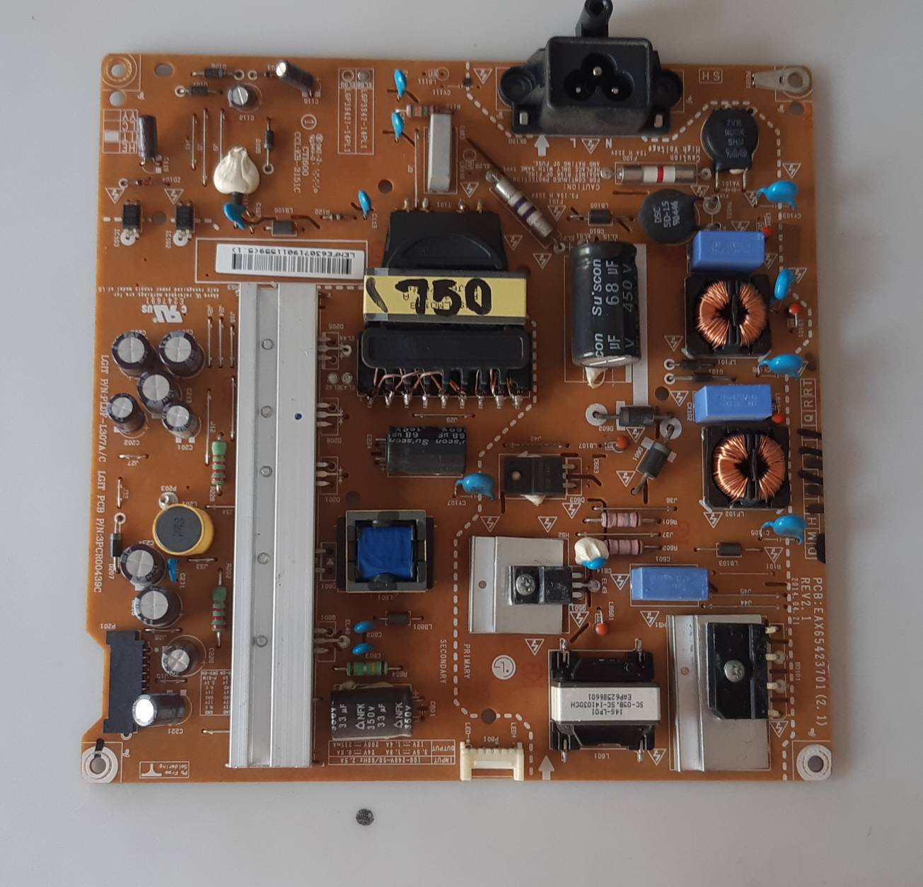 อันที่ 750 LG 42LB561T ซัฟฟลาย EAX65423701 3PCR00439C ดีเทสแล้ว