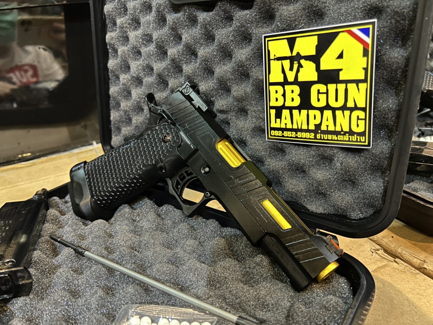 Golden Eagle GE3336 - Hi-Capa 5.1 AQUA ท่อทอง