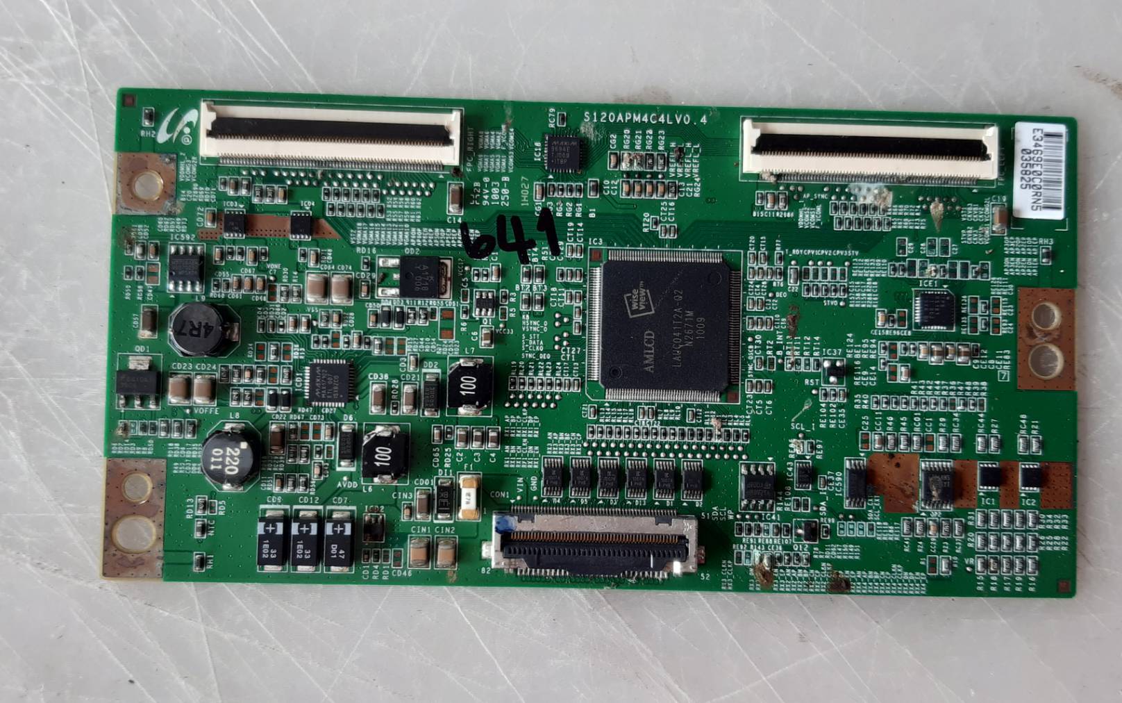 อันที่ 641 Samsung UN40C6900 ทีคอน S120APM4C4LV0.4 ดีเทสแล้ว