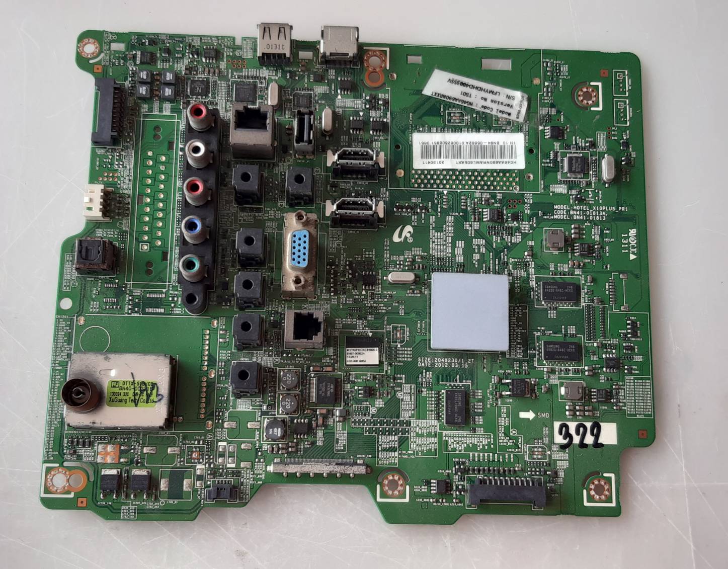 อันที่ 322 Samsung HG46AA690NR ซีสเตร็ม BN41-01813A ดีเทสแล้ว