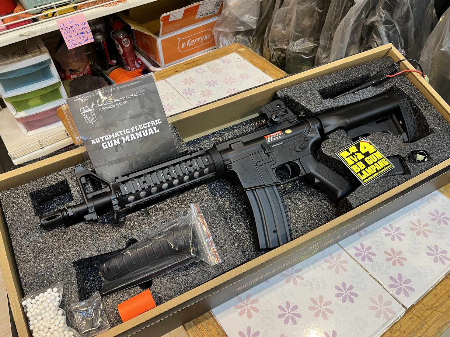 Golden Eagle FB6624 M4 CQB บอดี้โลหะ