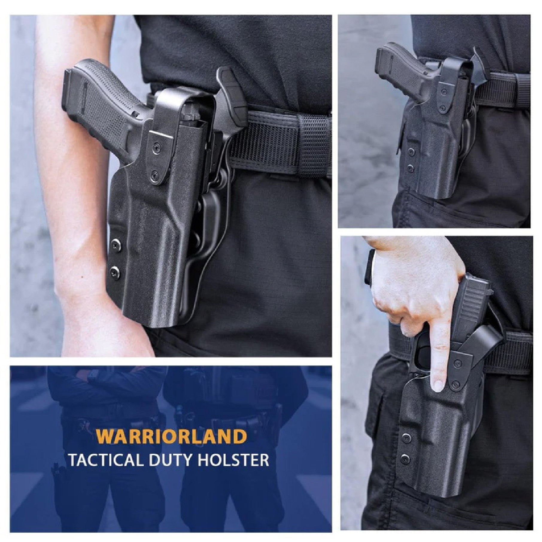 ซองพกนอก Duty Level II Warriorland Glock 19 (K01490)