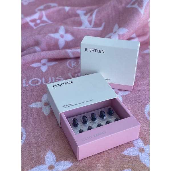 Eight Karats Eighteen Vitaskin Nutricosmetic Supplement 30 Capsules 0 กก.